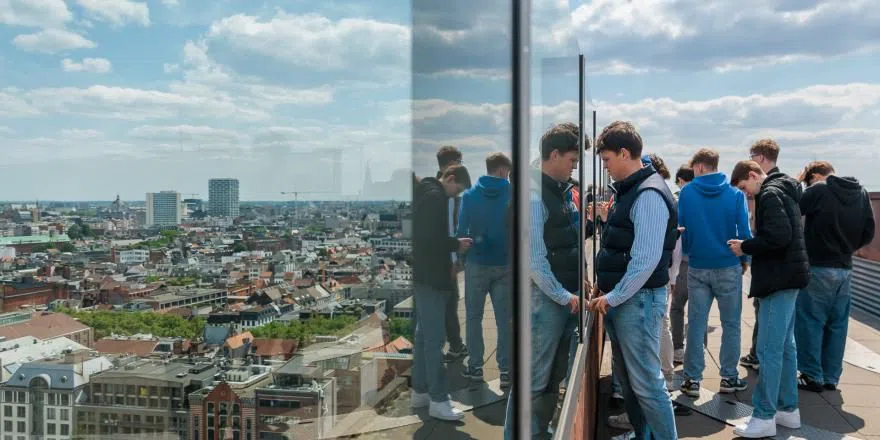 MAS — Museum aan de Stroom (rooftop panorama), Antwerp