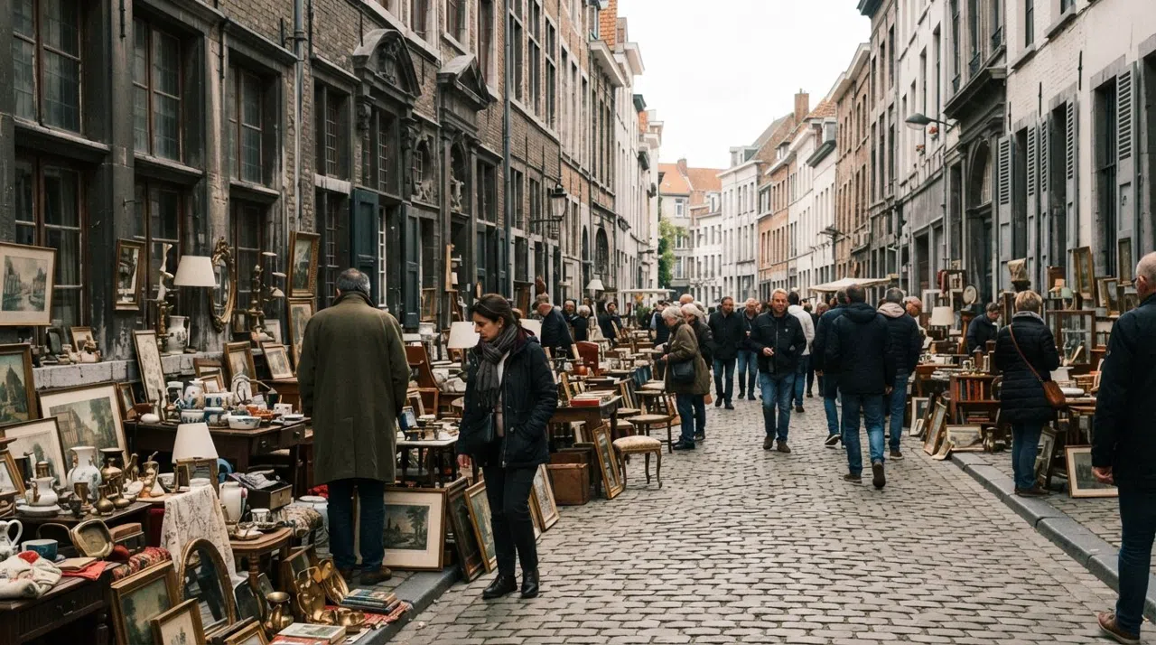 Sint-Andries, Amberes: donde el brocante y la moda comparten código postal